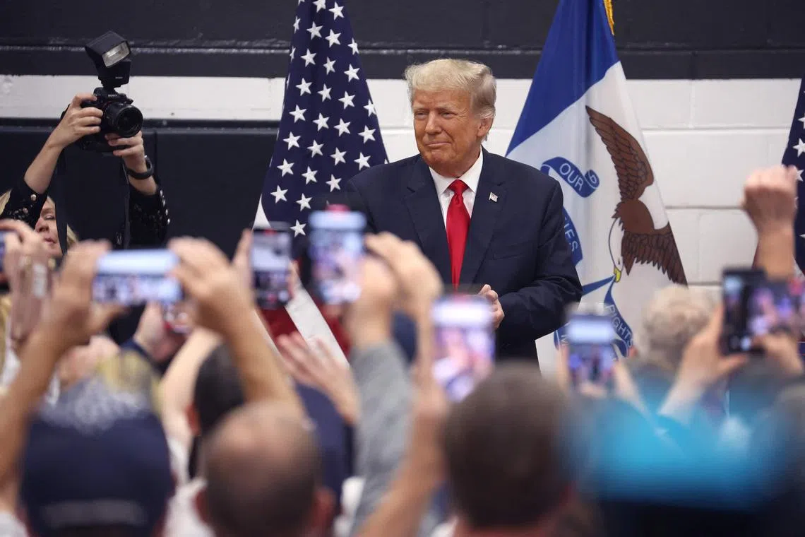 Trump is the runaway frontrunner in the race for the 2024 US presidential nomination.