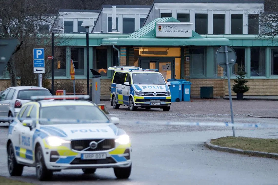 At least 11 people were killed in Feb 4’s shooting at an adult education centre in Orebro, Sweden.