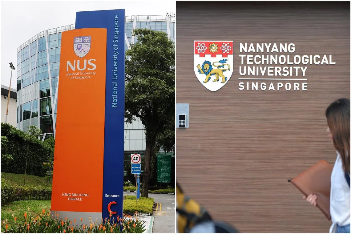 NUS and NTU ranked higher than Chinese, Japanese and Hong Kong universities in terms of the number of top 10 programmes.