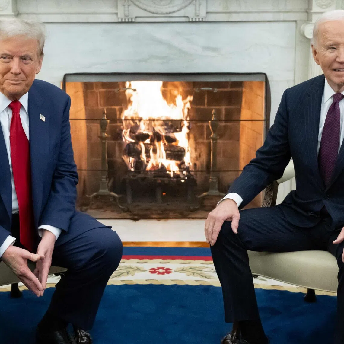 An analysis of his first 50 days in office in March found that US President Donald Trump mentioned "Biden" 6.32 times a day on average.