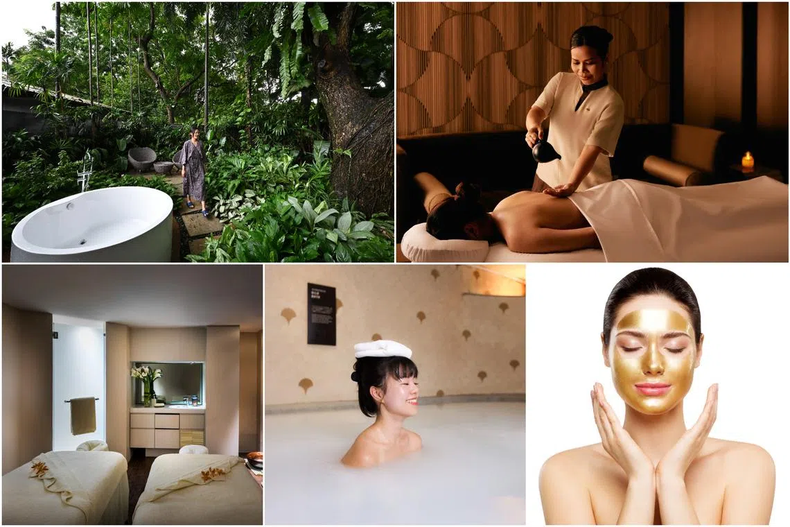 The Straits Times highlights five of Singapore’s best-designed spa experiences.