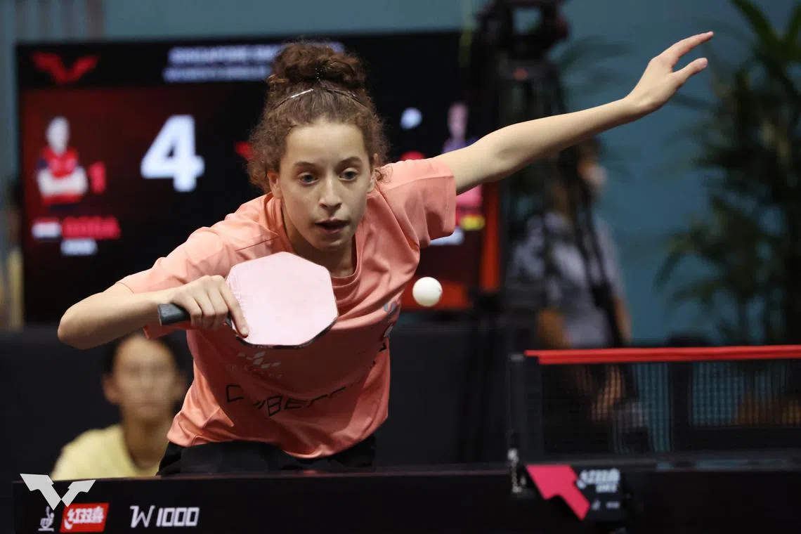 Egypt's Hana Goda, 15, hopes to win a world championships medal and break into the top 10 of the world rankings.