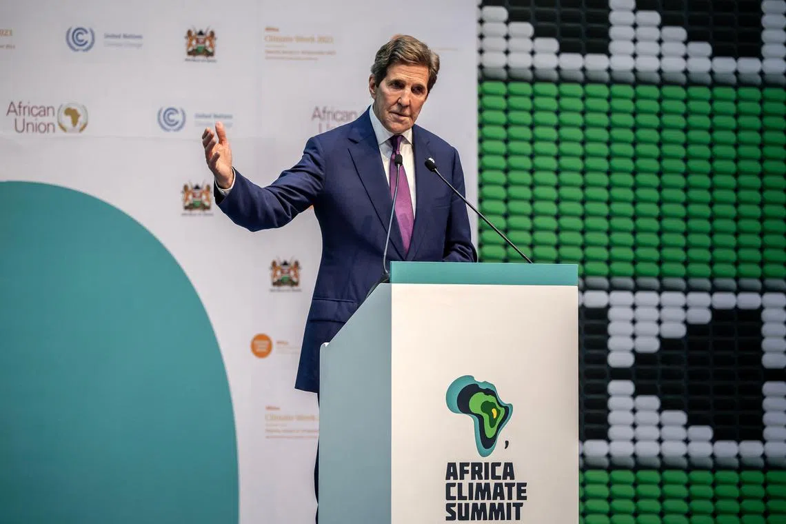 Mr Kerry said climate is not a bilateral issue but a universal threat to the planet.