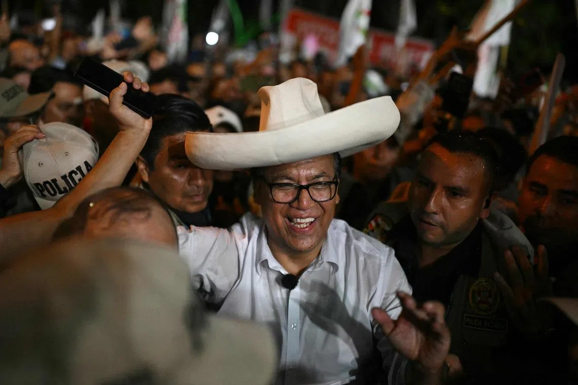 Roberto Sanchez allegedly received more than US$57,000 (S$73,600) in unreported contributions for party activities.