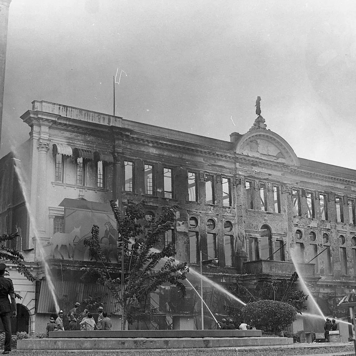 The fire that destroyed the Robinsons department store in Raffles Place on Nov 21, 1972, claimed nine lives.