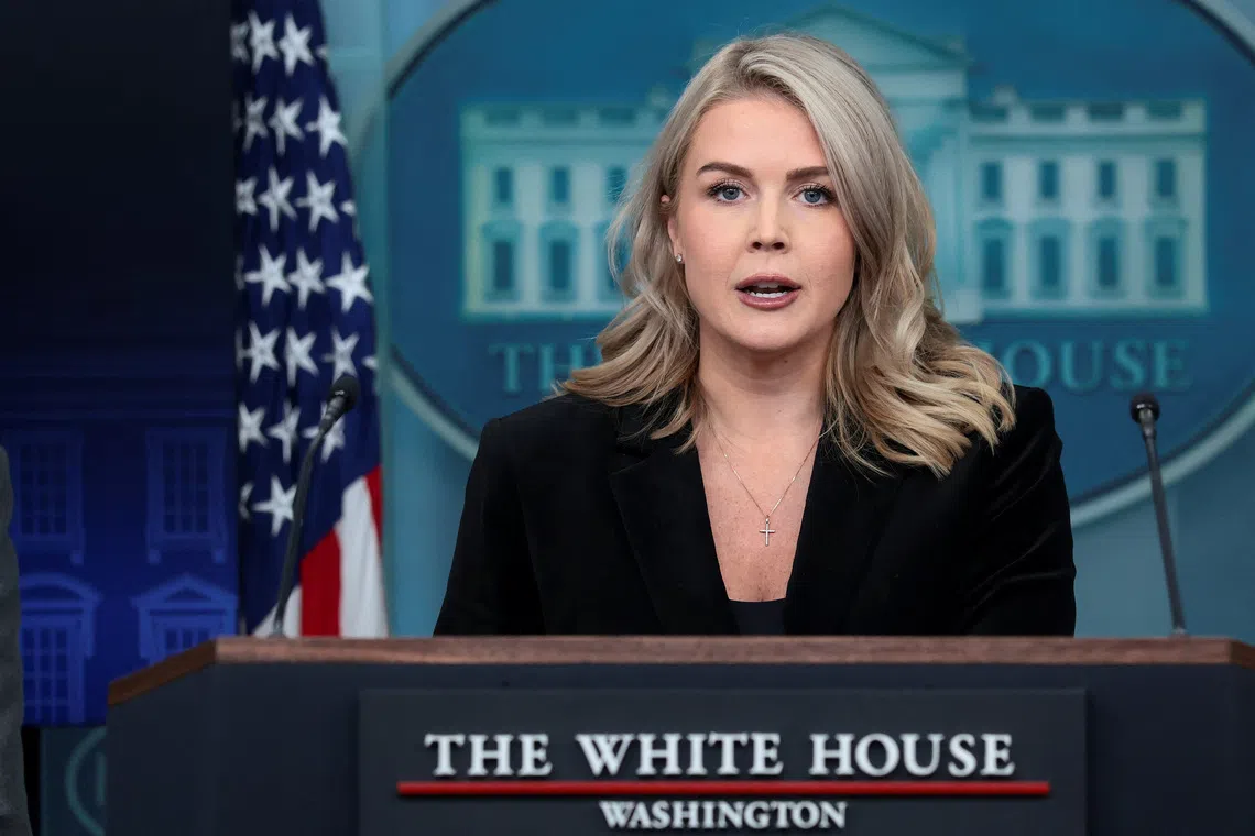 White House Press Secretary Karoline Leavitt said reporters should appreciate his openness in answering questions.