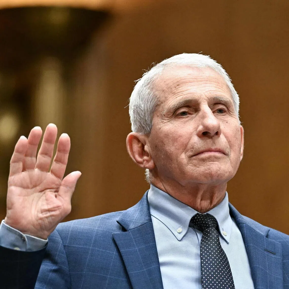 The resolution accuses Dr Anthony Fauci, 85, of failing to obey a congressional subpoena.