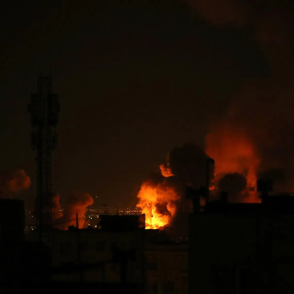 Smoke rises following an explosion, amid the U.S.-Israeli conflict with Iran, in Tehran, Iran, March 6, 2026. Stringer/WANA (West Asia News Agency) via REUTERS