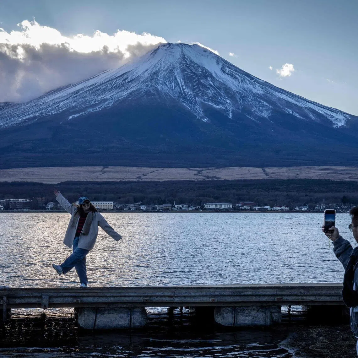 The number of Chinese visitors to Japan plummeted by 45 per cent in December 2025 from a year earlier, to around 330,000, as a result of the spat.