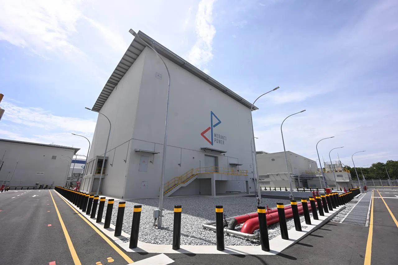 Meranti Power's open cycle gas turbine facility on Jurong Island was  launched on Oct 29.