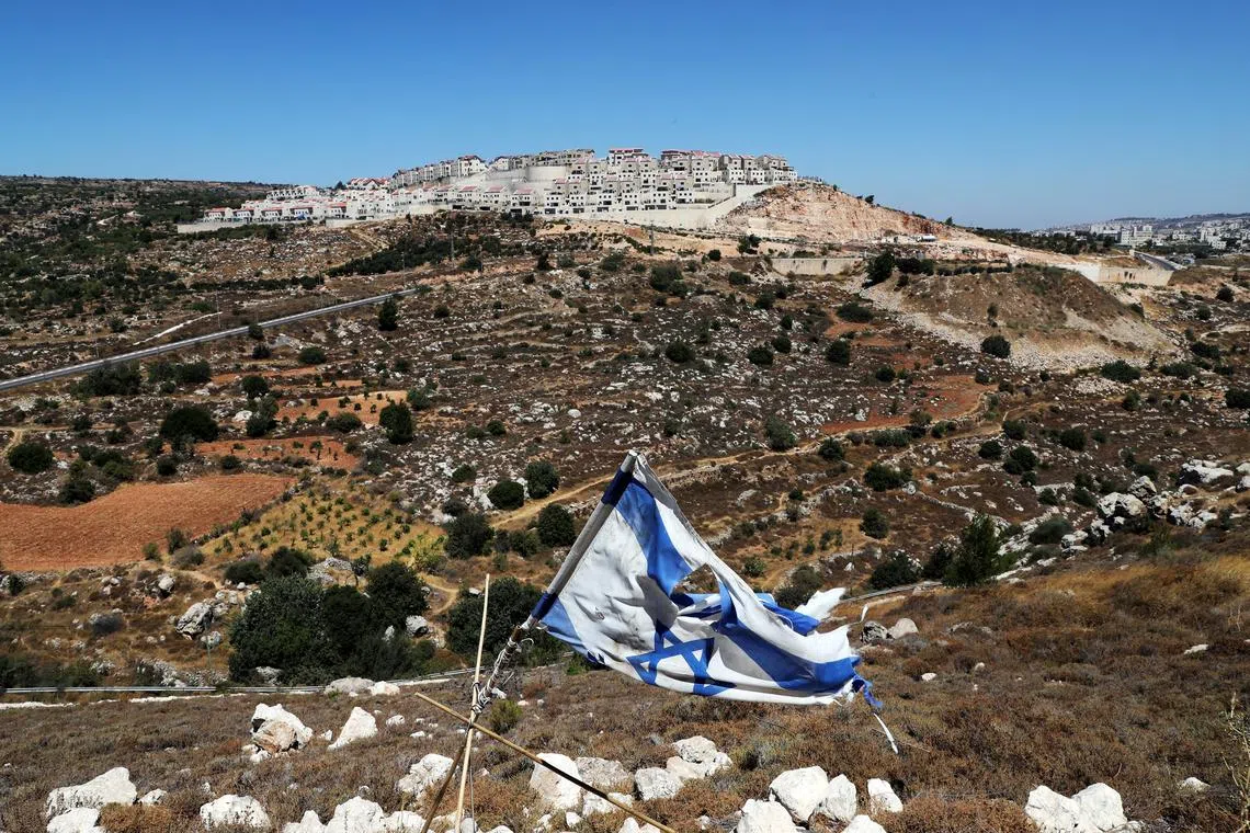 An Israeli settlement of Efrat in the Israeli-occupied West Bank.