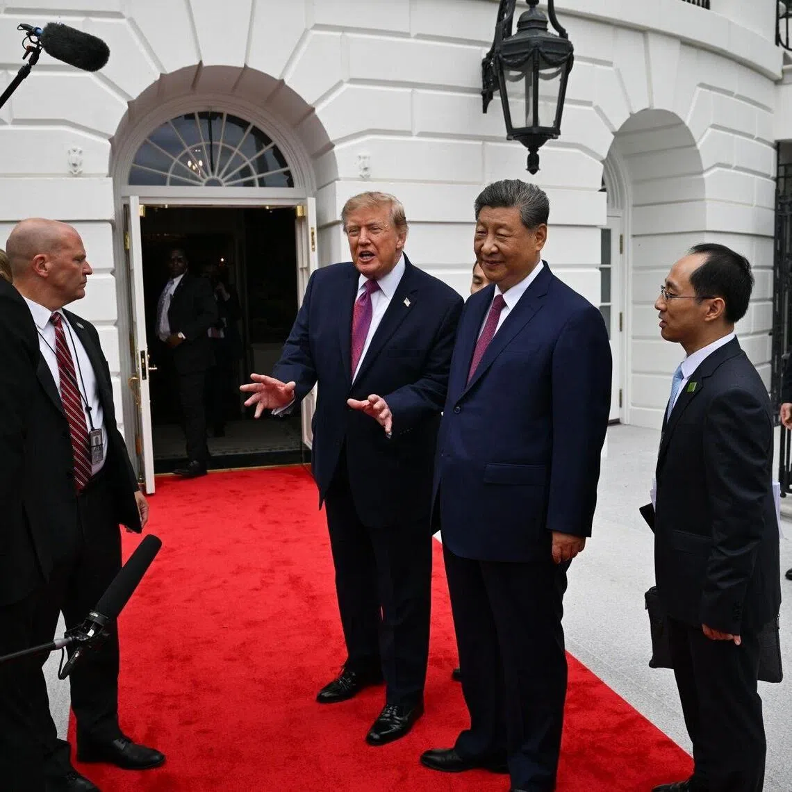 US President Donald Trump hosted Chinese President Xi Jinping for a state visit in September 2026.