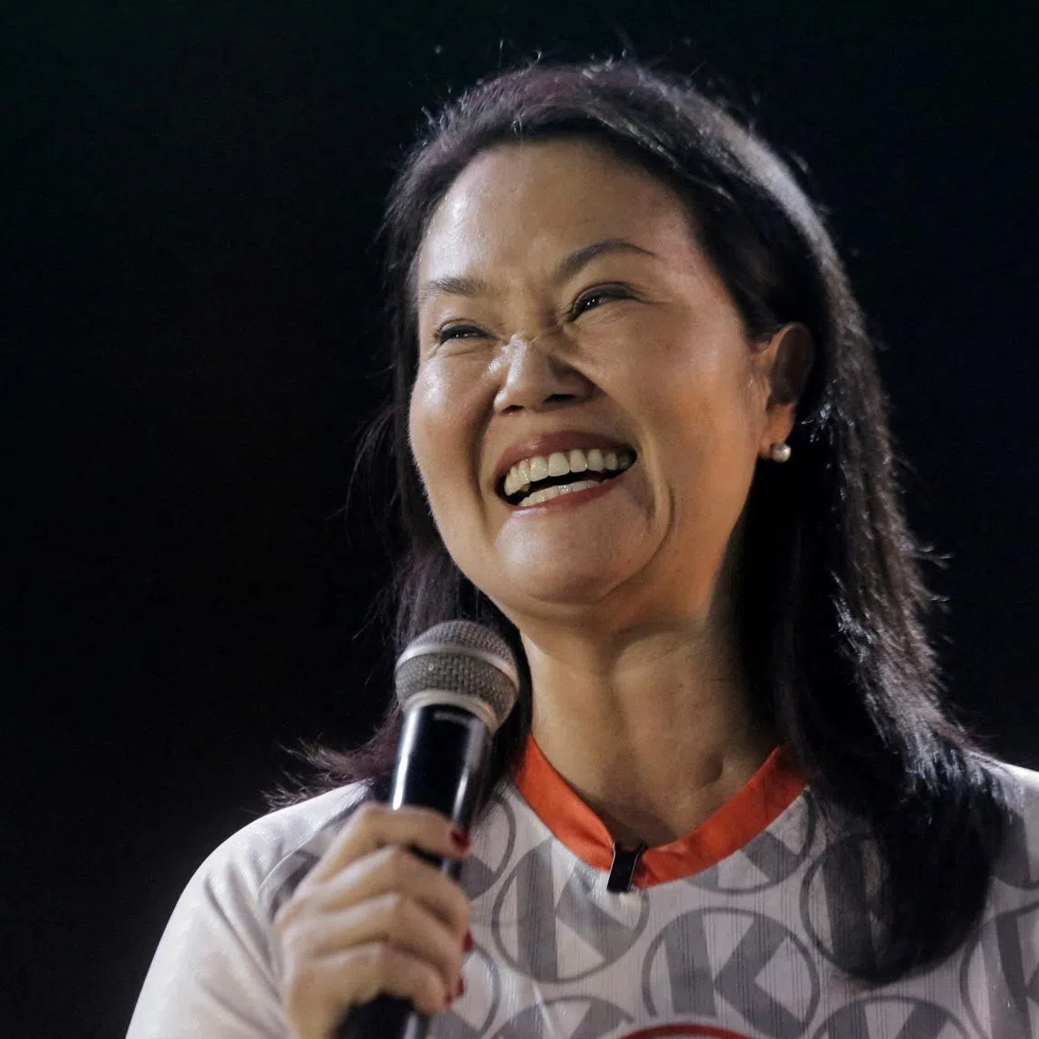 FILE PHOTO: Keiko Fujimori, leader of the Fuerza Popular (Popular Force) political party, announces the party’s list of congressional candidates in Lima, Peru, February 5, 2026. REUTERS/Gerardo Marin/File Photo