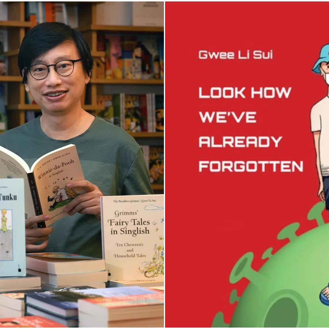 Look How We’ve Already Forgotten by Singaporean poet Gwee Li Sui contains over 150 short poems written in the thick of the Covid-19 pandemic.