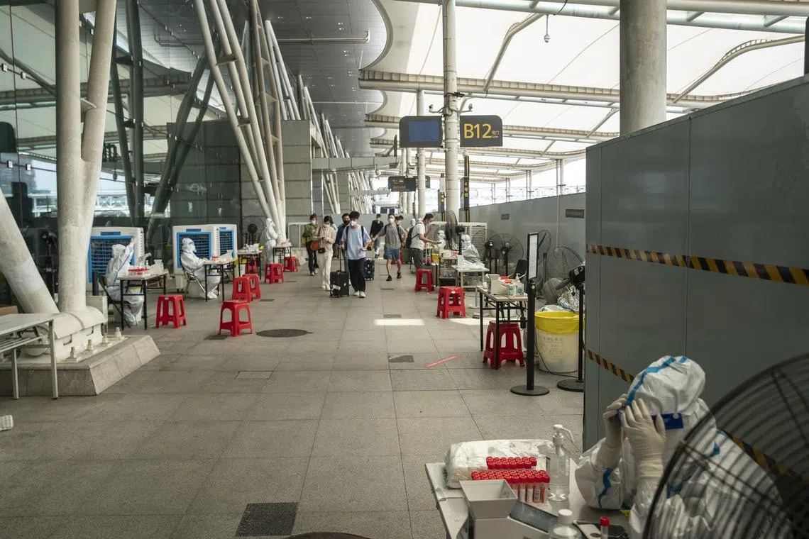 Travellers will be required to spend five days in a hotel or government quarantine facility, followed by three days confined to home.