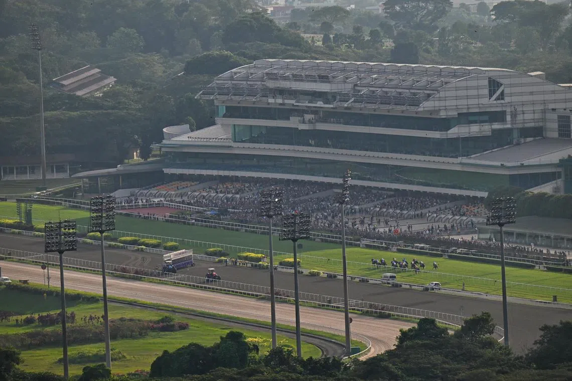Final race Singapore Gold Cup at Singapore Turf Club on Oct 5, 2024.
