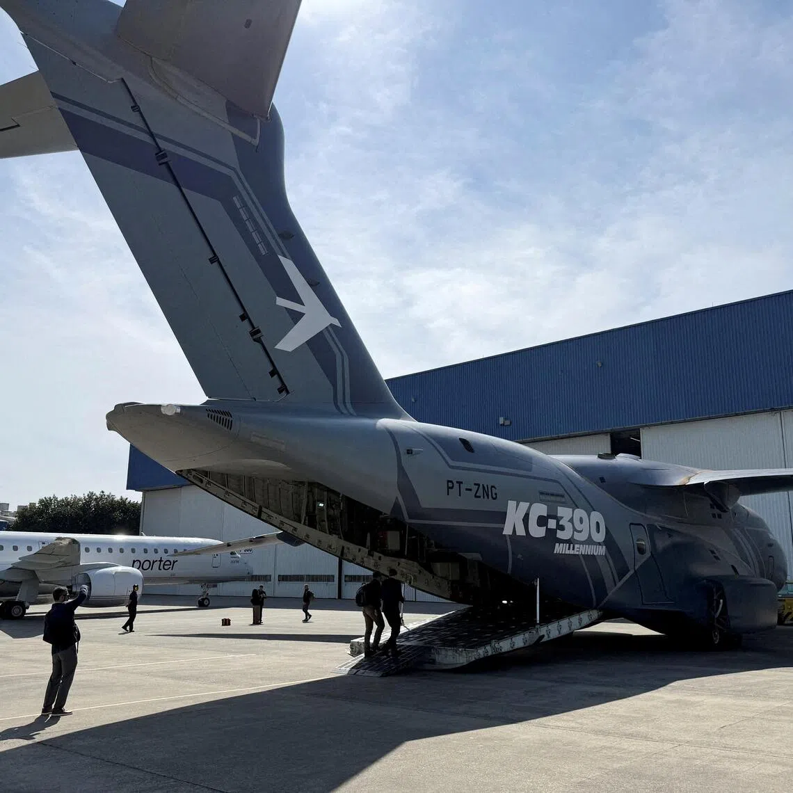 Embraer said it was closely monitoring the situation in coordination with operators and the equipment manufacturer.