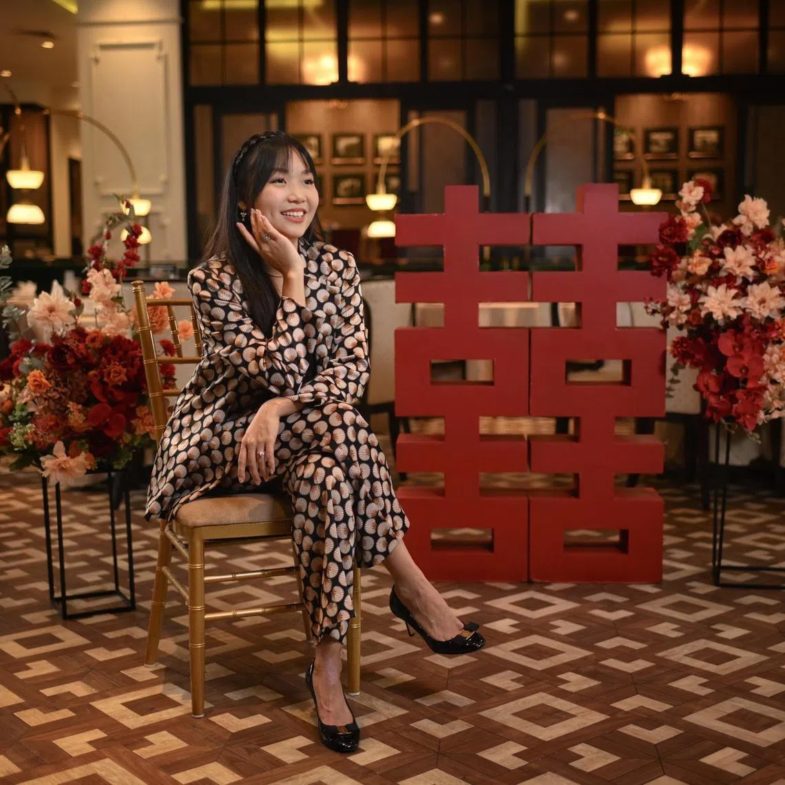 Portrait of Annabel Law, founder of Annabel Law Productions, a wedding photography and videography company,  taken at Grand Shanghai Restaurant for Me and My Money series on March 26, 2025.