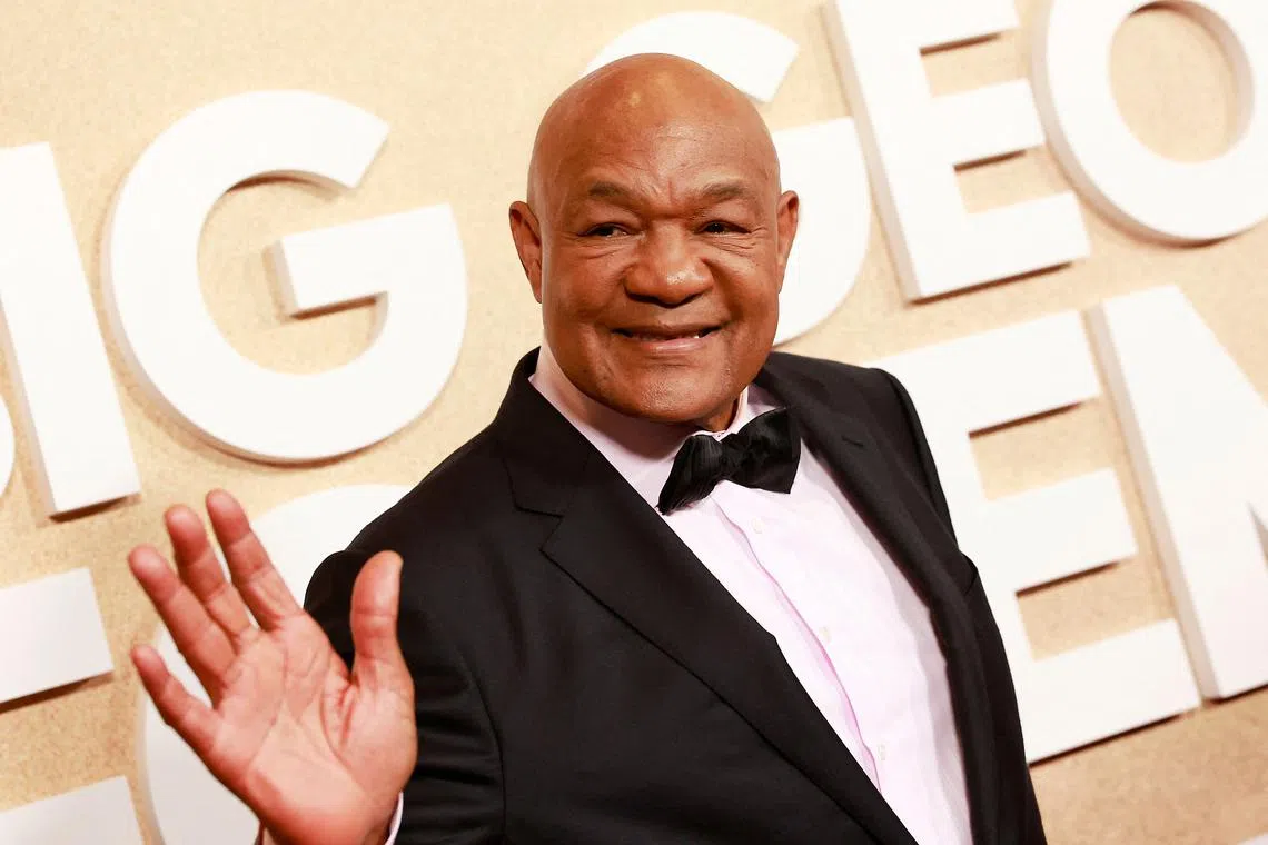 American George Foreman died on March 21 at age 76.