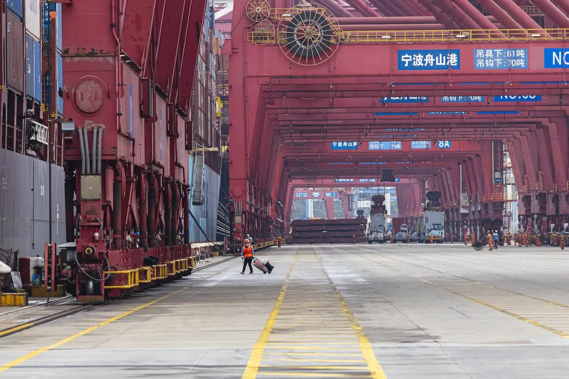 If the tariffs remain in place, the World Trade Organisation expects that Chinese goods exports to America will fall by 77 per cent in 2025.