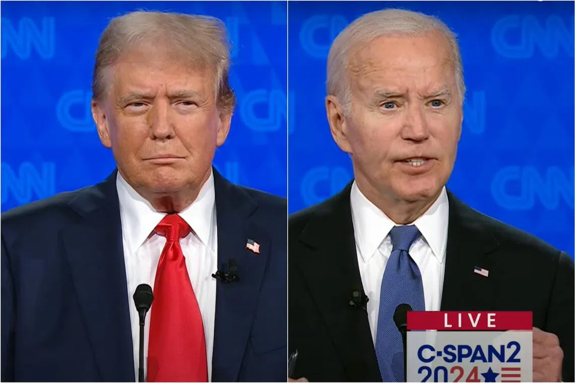 The debate will offer voters a rare side-by-side look at the two oldest candidates ever to seek the US presidency.