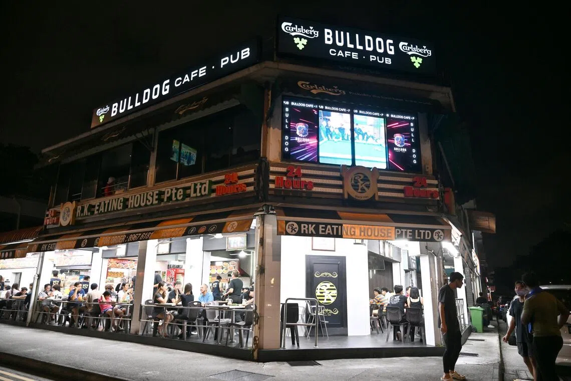 RK Eating House in Serangoon Gardens on Aug 7, 2026.