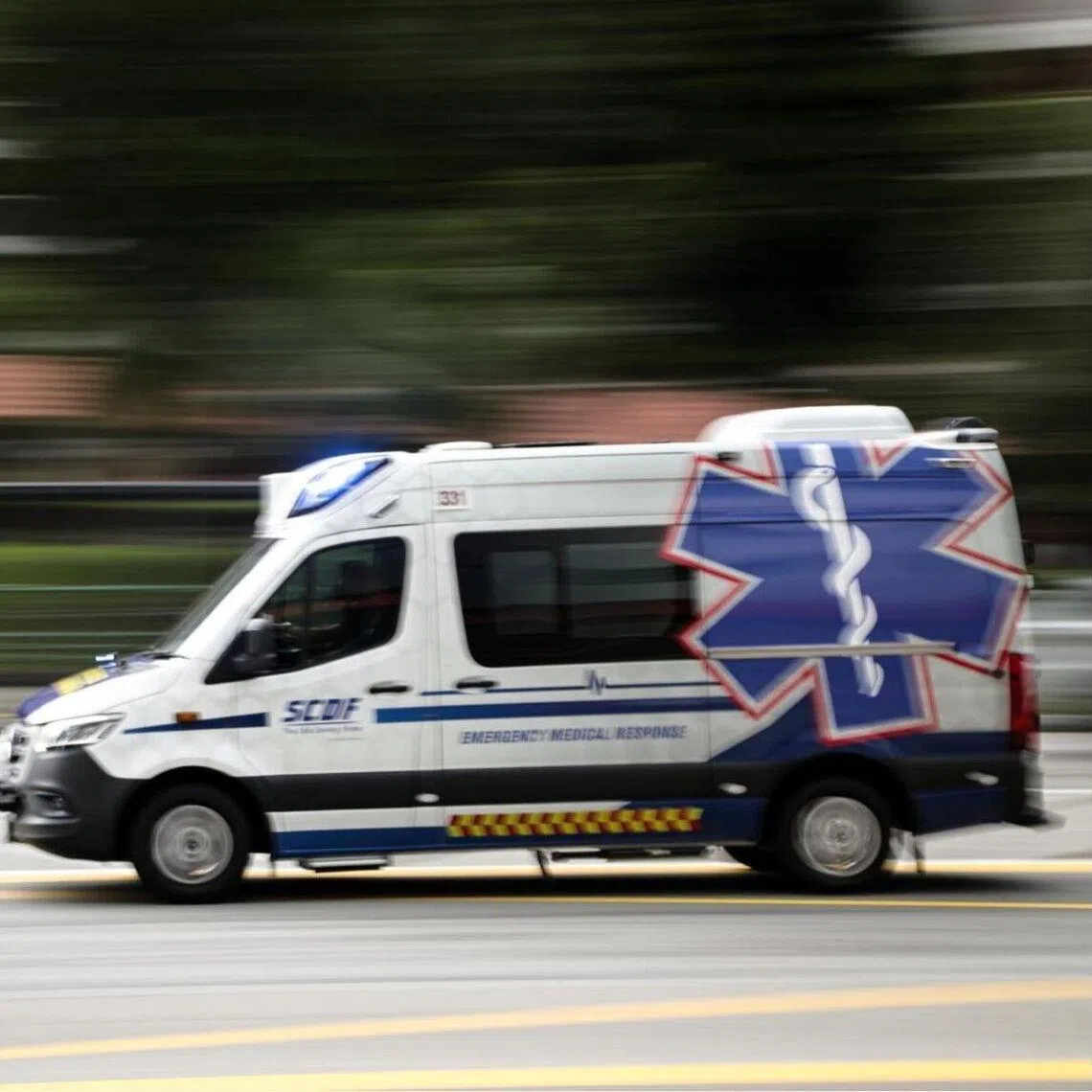 The traffic priority system gives SCDF ambulances priority at traffic lights, so they have a "green light" path to hospitals.