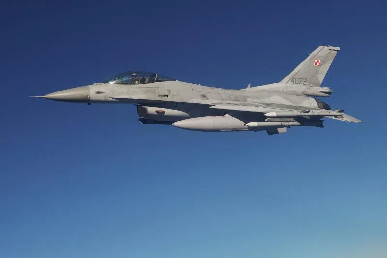 Romania said its F-16 fighter jets detected a Russian drone entering its airspace.