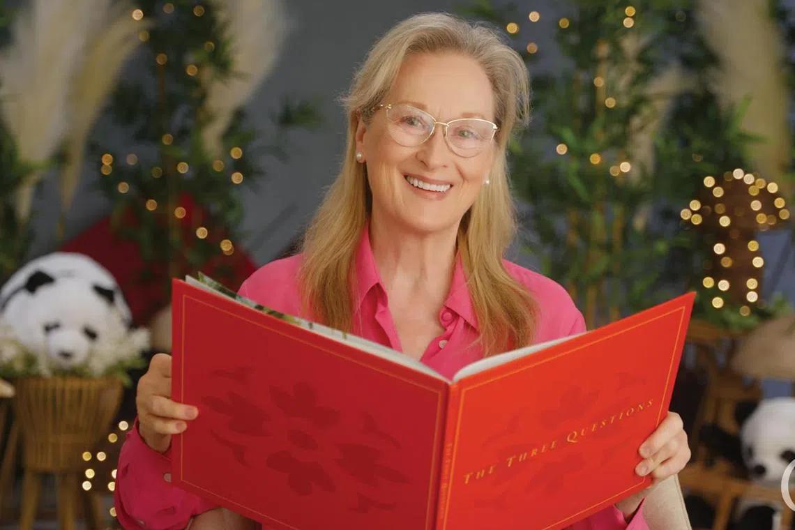 Actress Meryl Streep has won the Children’s and Family Emmy for her storytelling of The Three Questions.