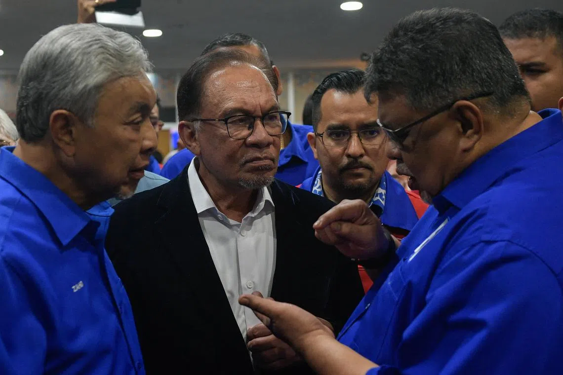 The state polls were seen as a referendum on Mr Anwar’s leadership, which could account for his combative behaviour in the run-up.