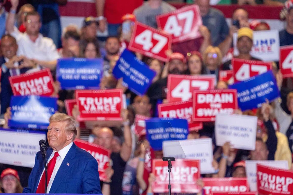 It is easy to suppose that Mr Trump will lose votes for indulging this pet-eating chimera. But his dark rhetoric masks a calculated bet.