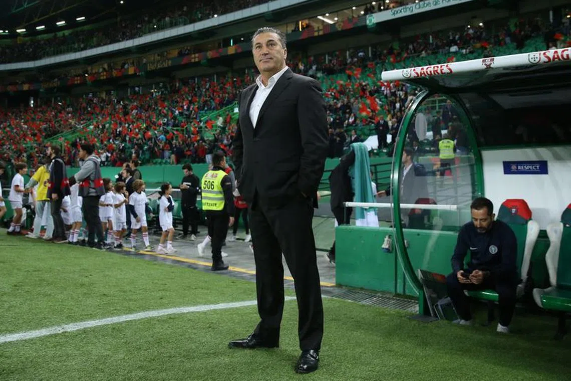 Soccer Football - International Friendly - Portugal v Nigeria - Jose Alvalade Stadium, Lisbon, Portugal - November 17, 2022 Nigeria coach Jose Peseiro looks on REUTERS/Rodrigo Antunes/File Photo