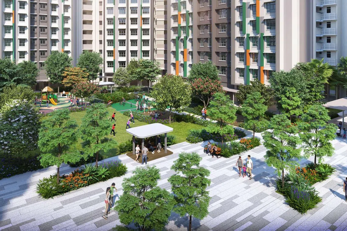 [EMBARGOED TILL SUNDAY, 28 MAY 2023, 1.00 PM] Largest Project in Tengah to be Offered in May BTO Launch, with Waiting Time of Just Over Three Years There will be 2 Tengah BTO projects, Parc Meadow @ Tengah (largest project in Tengah, to date) and Plantation Verge, that will be offered in the sales exercise next Tuesday, 30 May 2023. These projects will have close to 3,000 flats in total, which makes up more than half of the about 5,500 flats to be offered during the sales exercise. In addition, these projects will have waiting times of just over 3 and over 3.5 years respectively. With these flats, we would have launched over 70% of the 30,000 HDB flats planned for Tengah.