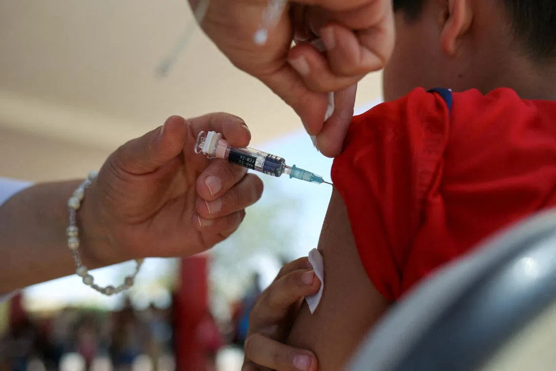 The reform means that US is no longer recommending that every child receive immunisations against several diseases, including rotavirus, influenza and Covid-19.