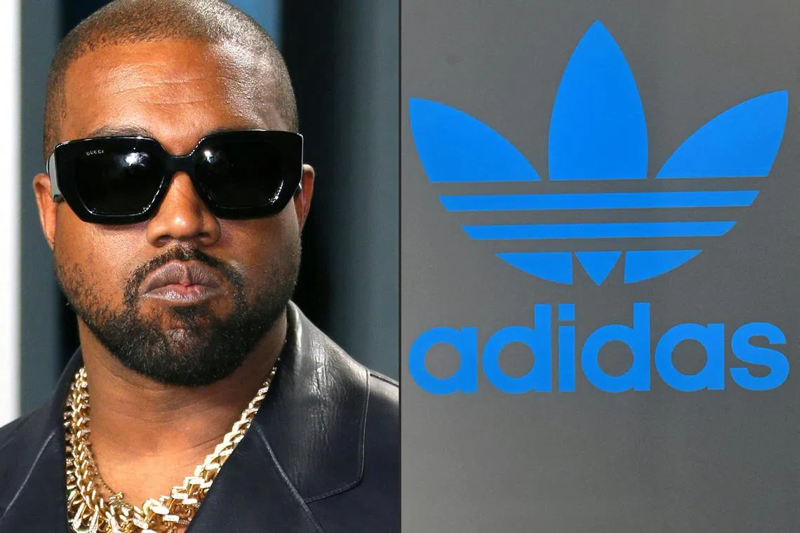 German sportswear giant Adidas has ended its partnership with rapper Kanye West.