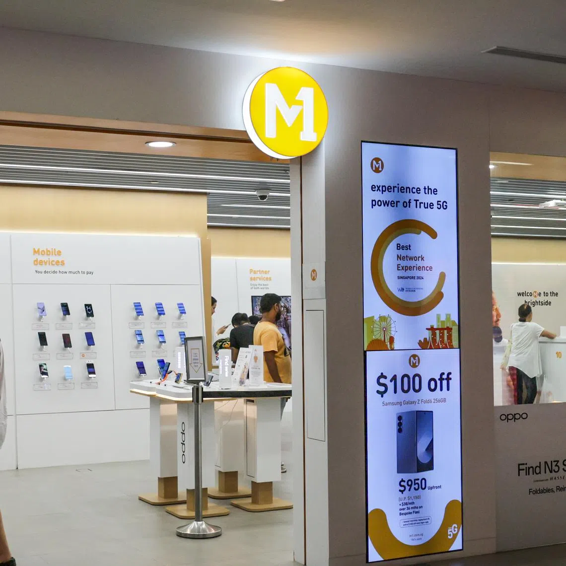 Keppel will receive nearly $1 billion in cash for its 83.9 per cent effective stake in M1.