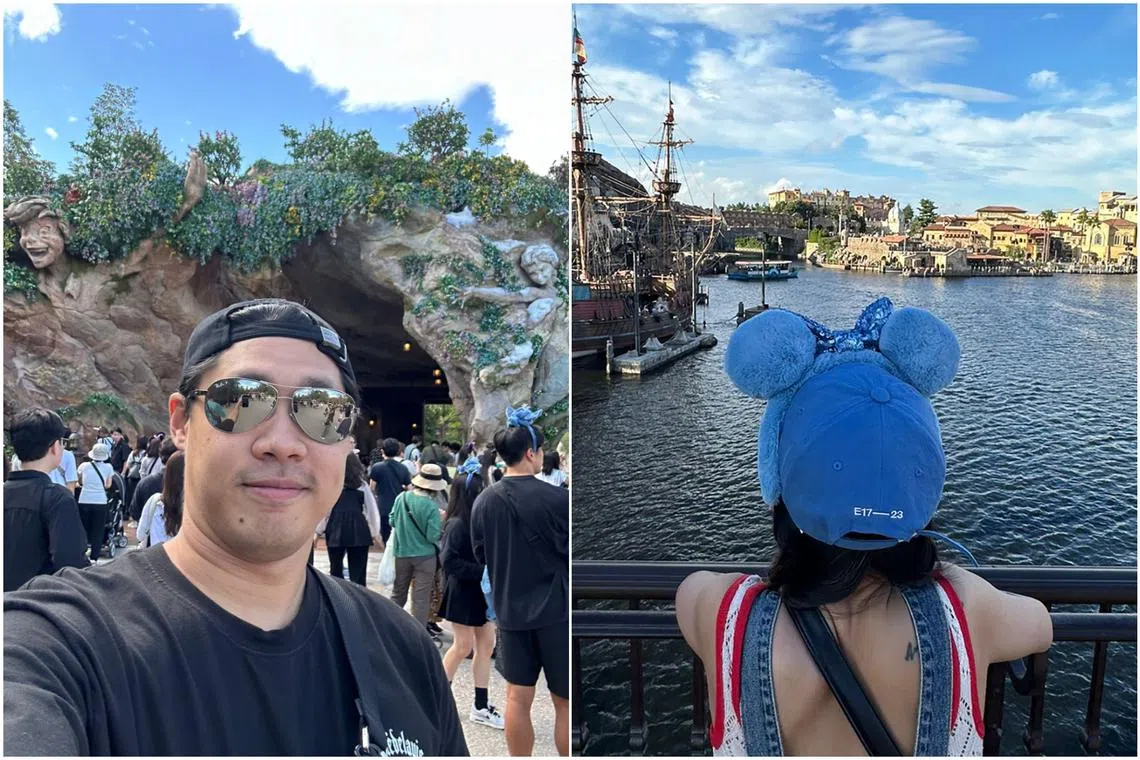 Mr Melvin Chan was at the Tokyo DisneySea theme park on Oct 7 when he and his wife realised that none of their cards were working.