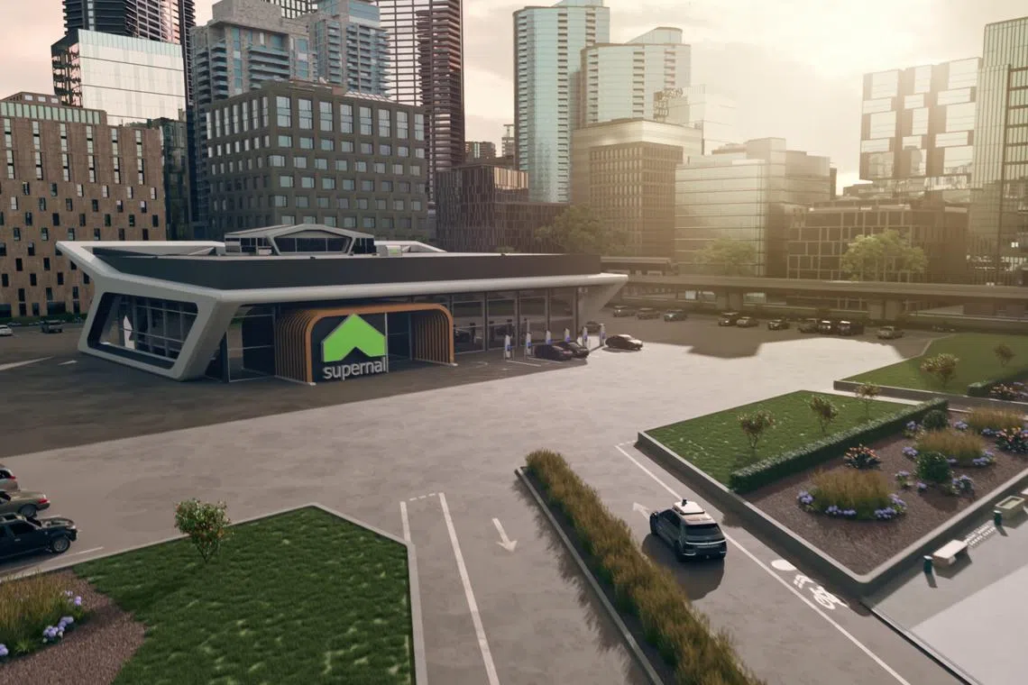 A prototype of the electric vertical take-off and landing craft will be shown at CES in Las Vegas in January.