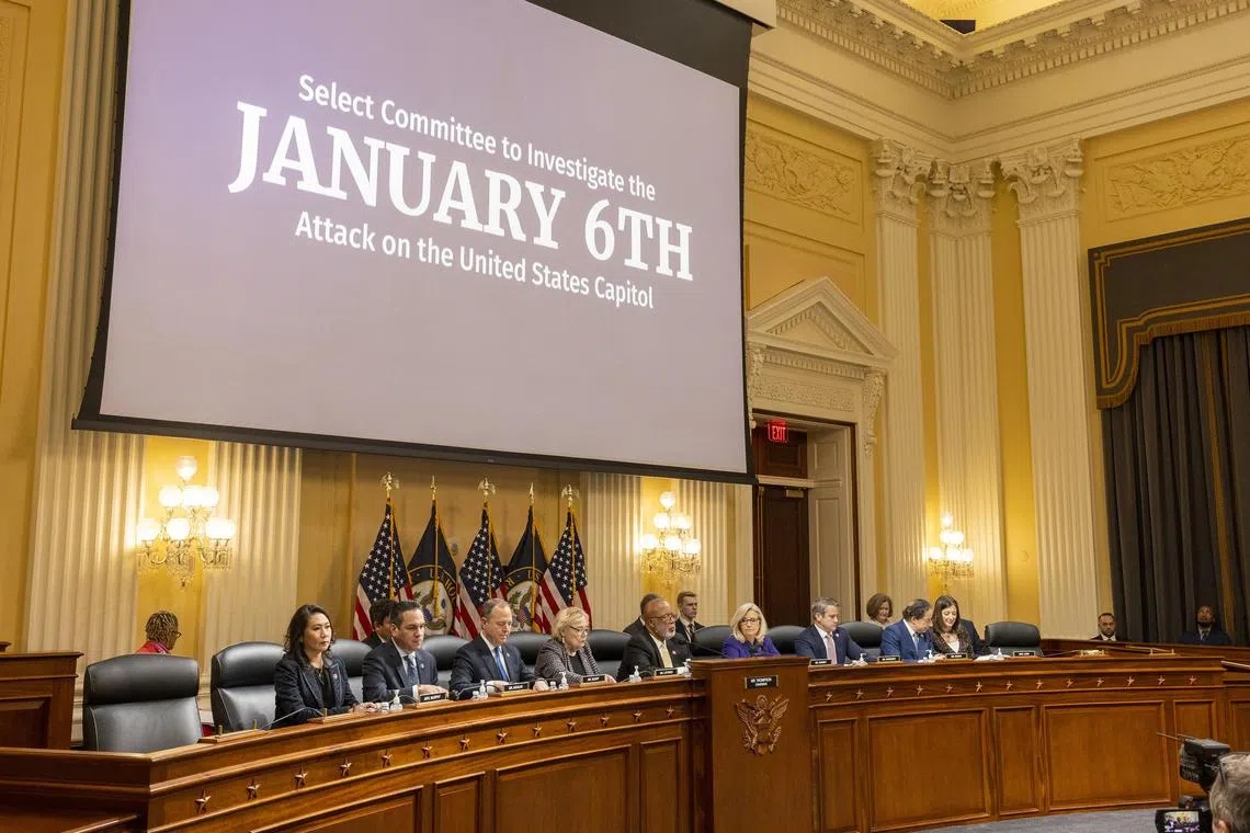 The House committee investigating the Jan 6 attack on the US Capitols voted unanimously to ask the Justice Department to prosecute former president Donald Trump for alleged crimes – including inciting an insurrection.