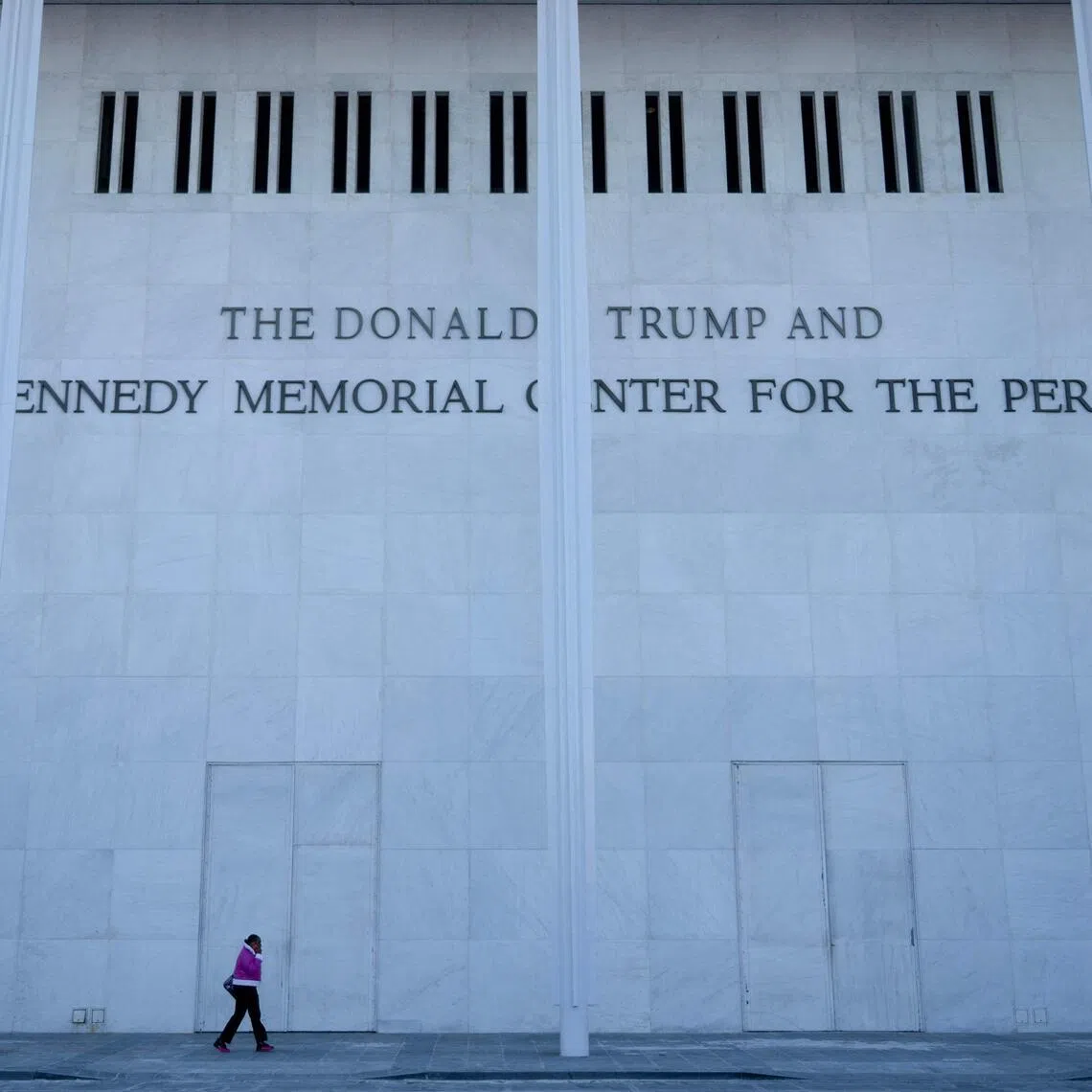 A view of the Kennedy Center in Washington on Feb 2, 2026. 
