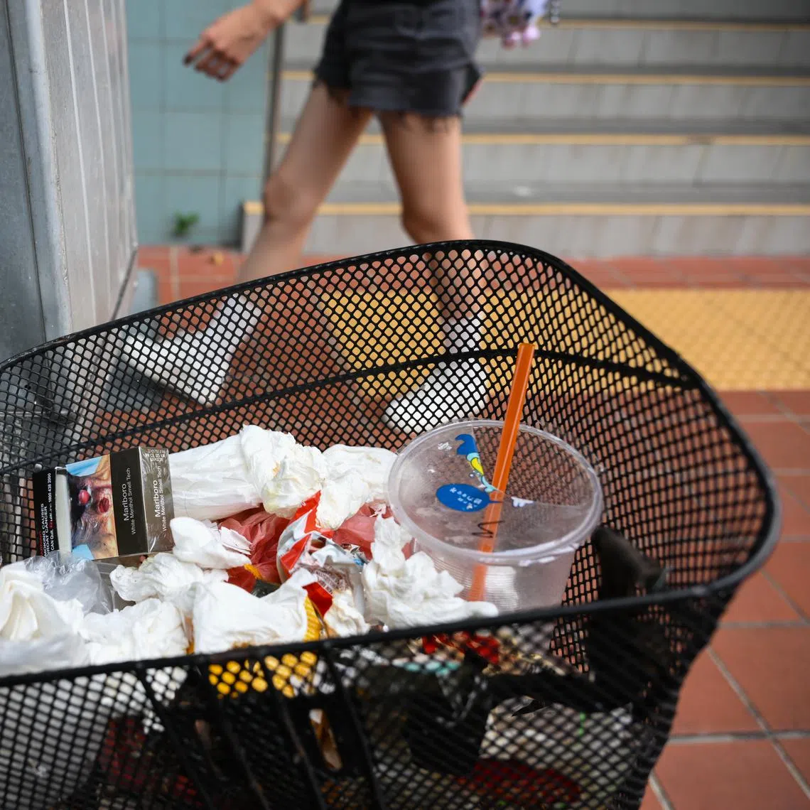 In the first half of 2025, NEA issued about 800 enforcement tickets at cleanliness hot spots, of which about 240 were for littering offences.