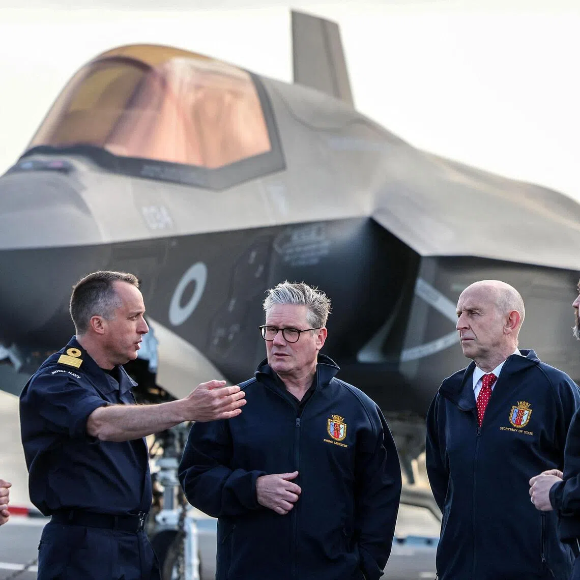 In a stinging resignation letter, former defence secretary John Healey (second from right) accused British Prime Minister Keir Starmer (centre) and the finance ministry of failing to commit the resources needed to “defend the country at this time of rising threats”.