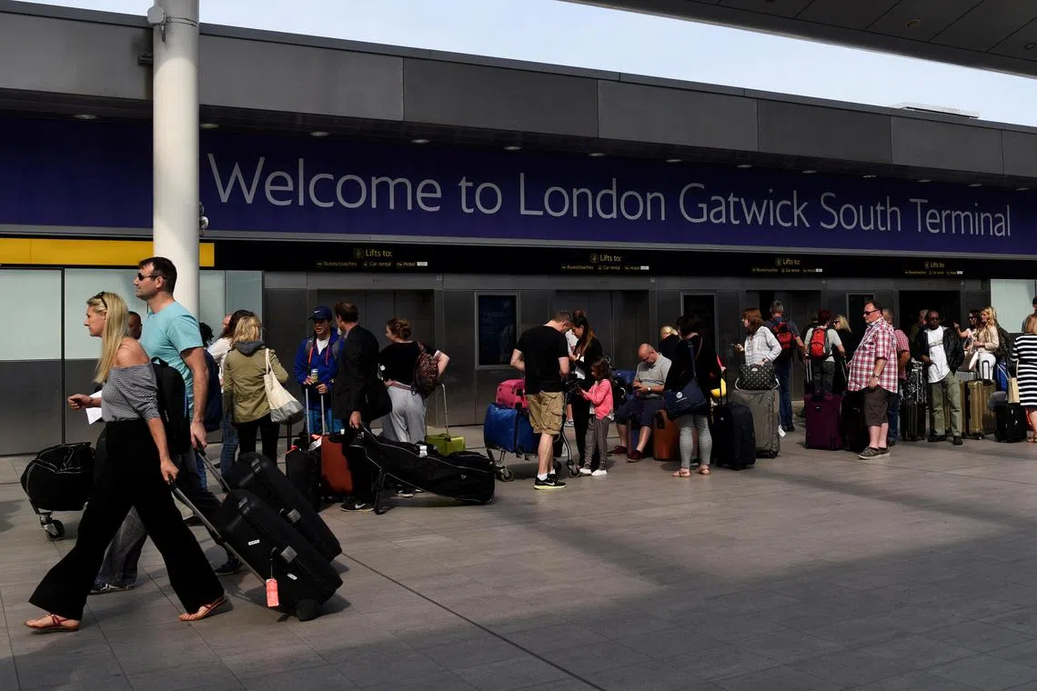 The latest strikes at London's Gatwick airport will take place in various tranches from Aug 18 to Aug 28, a union said.