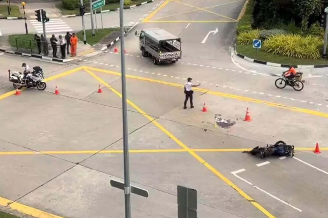 A 24-year-old male lorry driver was arrested for driving without reasonable consideration causing death.