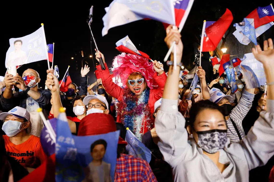 The KMT’s strong showing in recent local elections has opened the door to a possible presidential election victory.