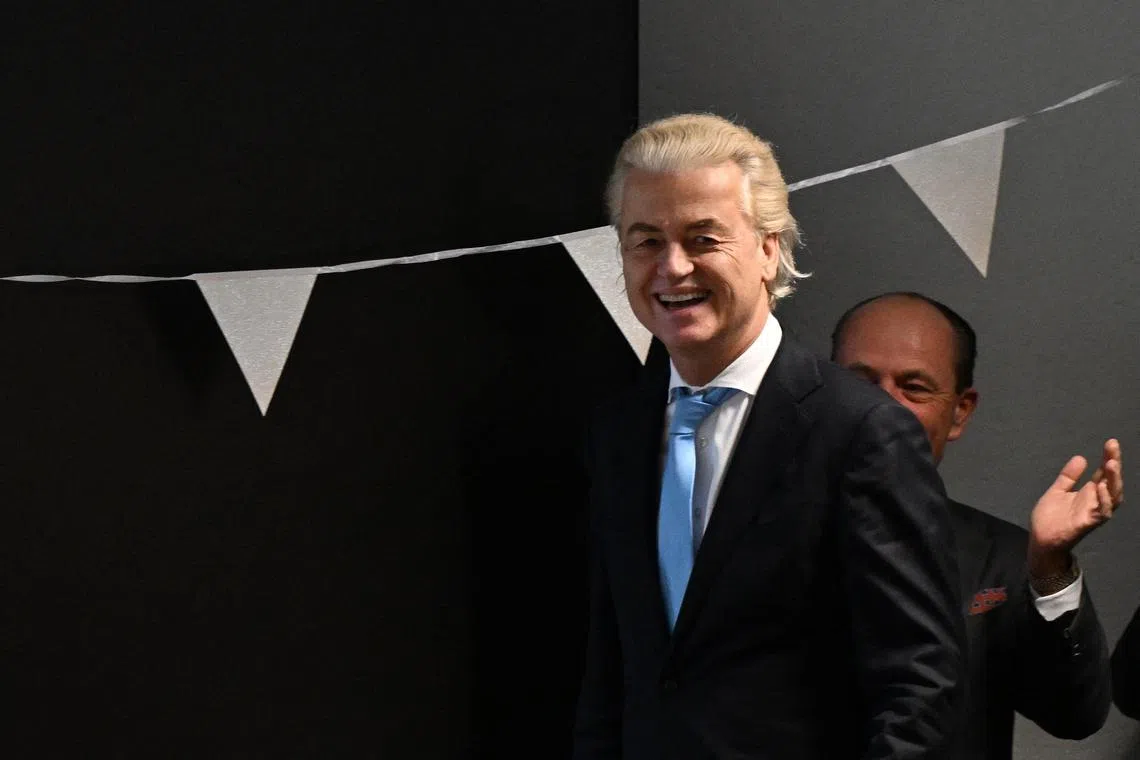 Mr Geert Wilders' first place finish in a core member of the EU is a reminder that populist parties are likely to grow.
