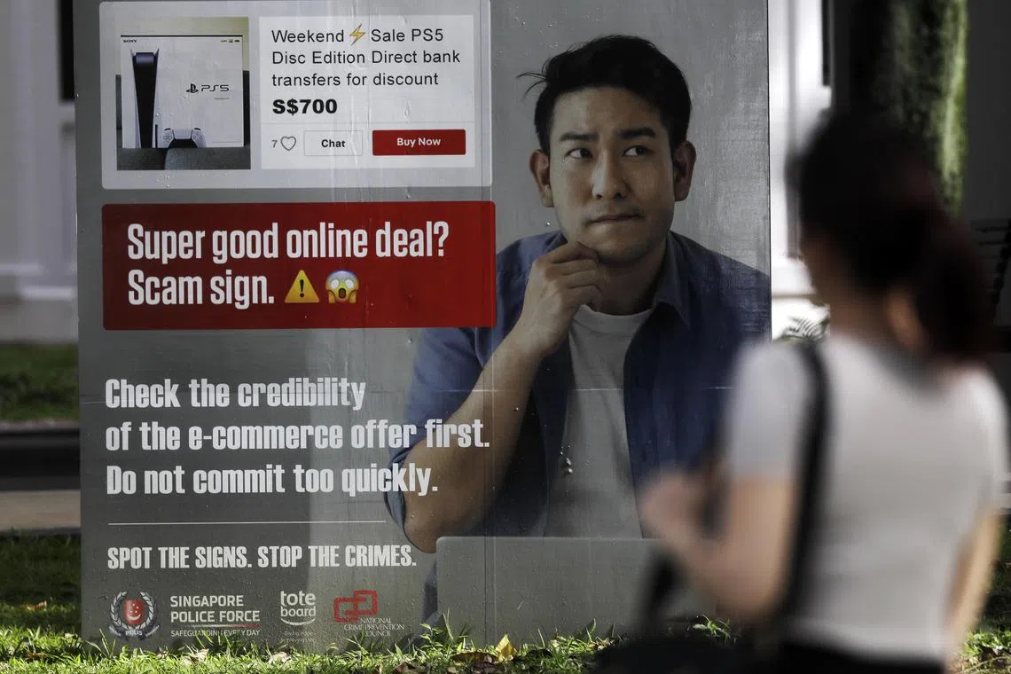 The police urged people to reject requests by others to use their bank accounts or mobile lines, as they will be held accountable if these are linked to crimes.