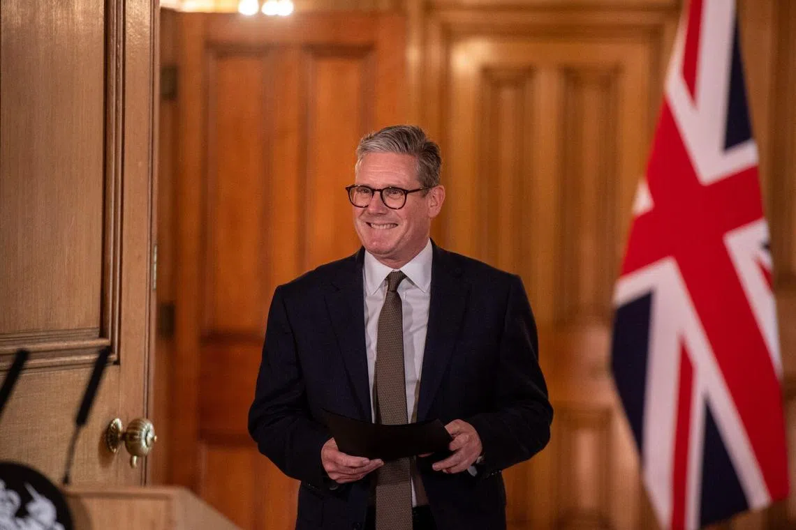 Newly elected UK prime minister Keir Starmer spent his first hours in Downing Street on July 6 appointing his ministerial team.