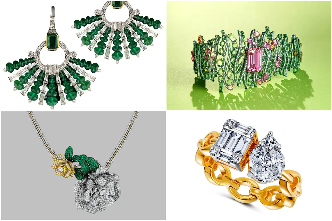 The annual jewellery show features 50 brands from around the world.