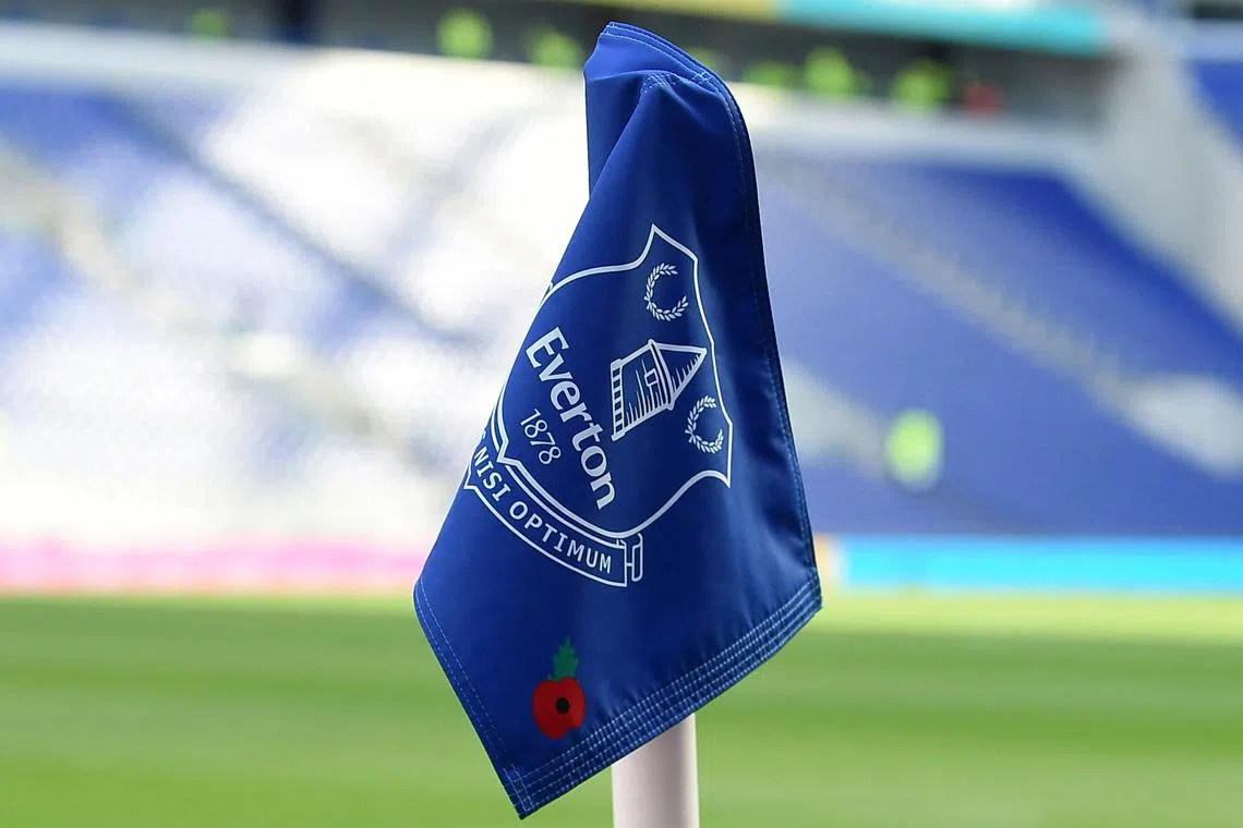FILE PHOTO: Soccer Football - Premier League - Everton v Fulham - Hill Dickinson Stadium, Liverpool, Britain - November 8, 2025 General view of a corner flag inside the stadium before the match REUTERS/Peter Powell/File Photo